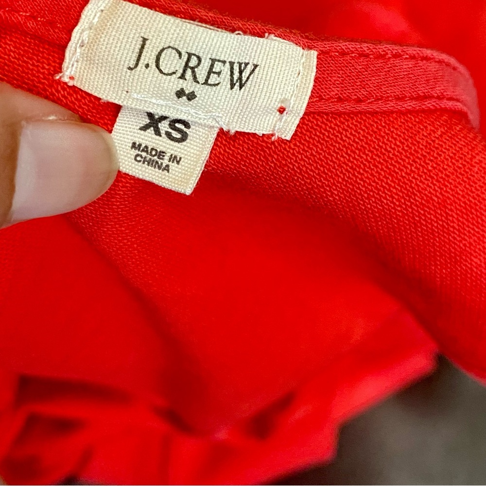 J. CREW Pink Button Embellished Back Sleeveless Summer Dress XS - Picture 7 of 10